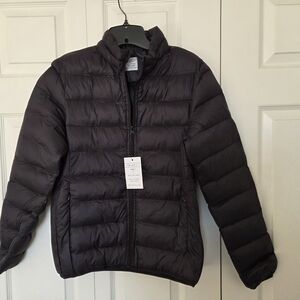 Women's Black Puffer Jacket